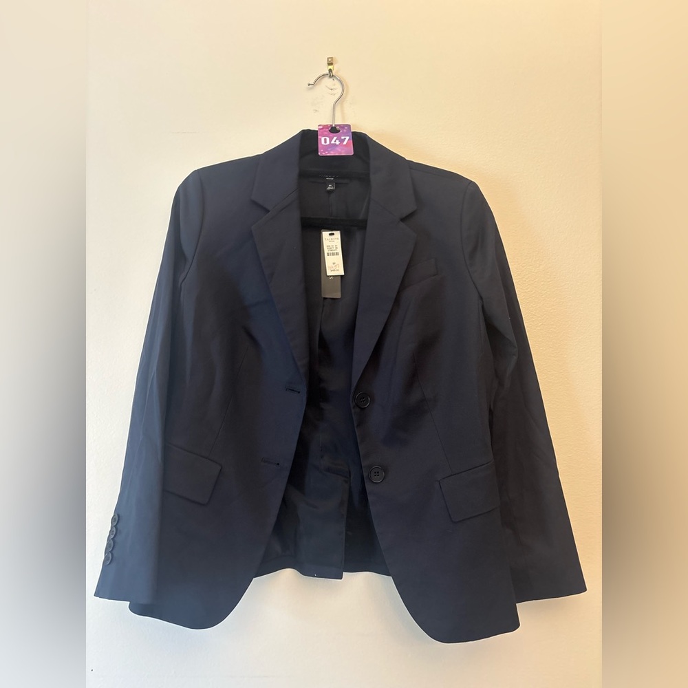 47. Talbots Midnight Blue Blazer - Picture 1 of 1